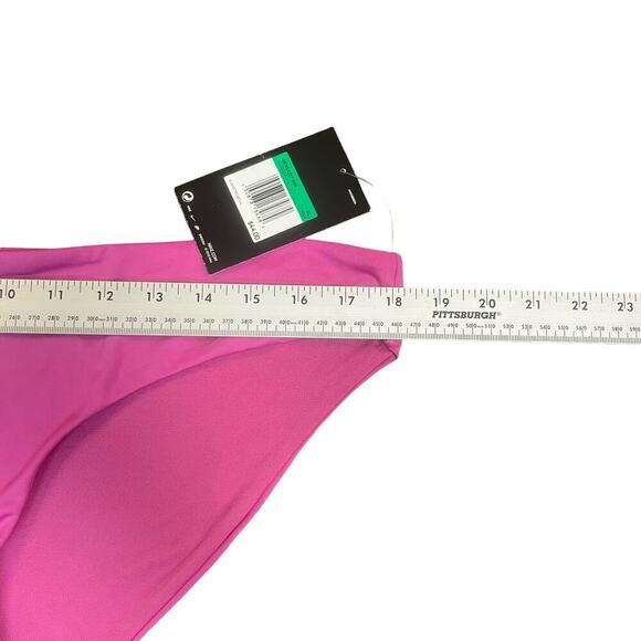 Nike Bikini Bottom Hipster Mid-Rise Waist Swimwear Pink - Picture 3 of 4